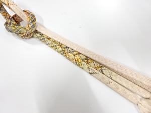 正絹　手組帯締め